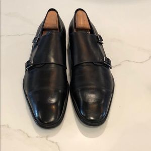 Black Double Monk Strap 14M